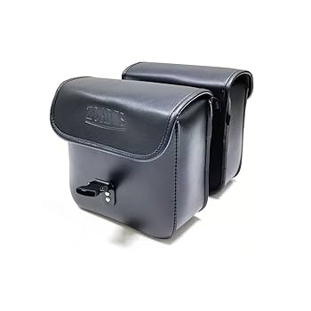 実使用バッグセット Amazon | ZSADZS バイク サイドバッグ 防水 2個セット 黒 ツール